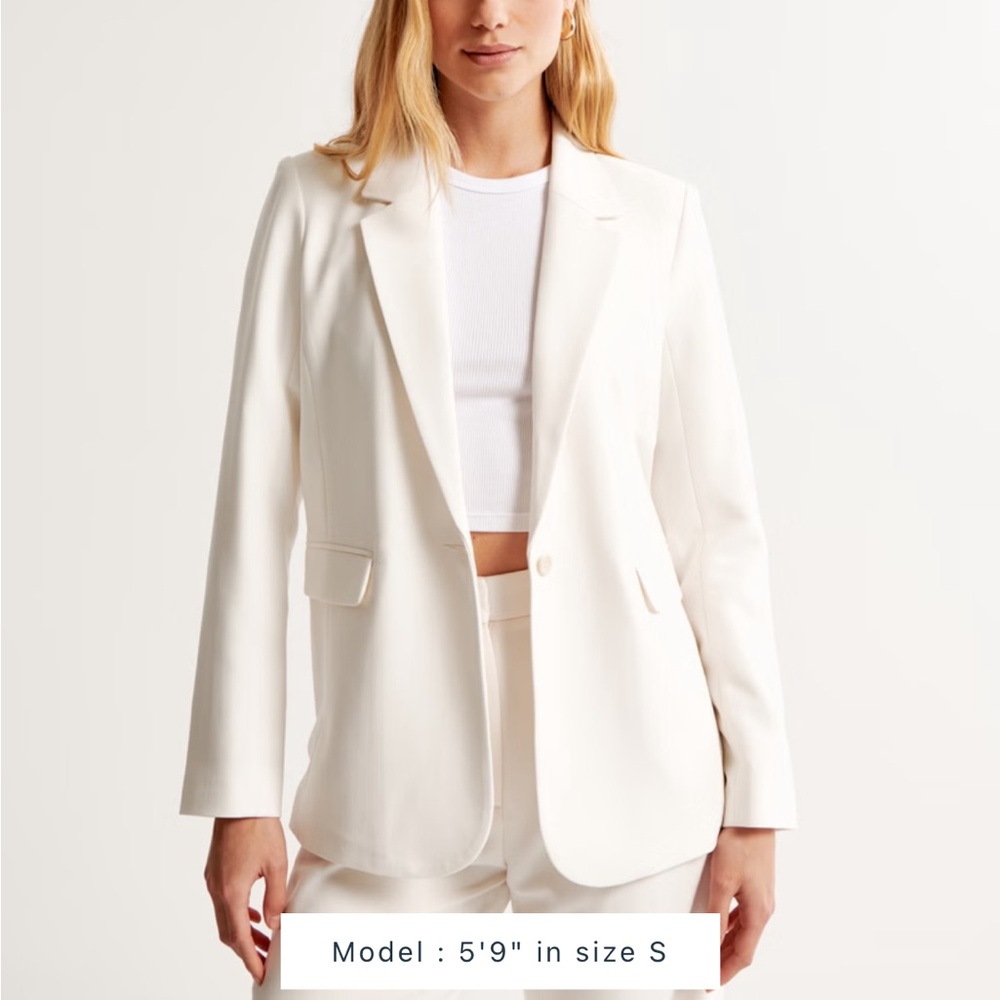 NWT Abercrombie and Fitch Classic Suiting Blazer